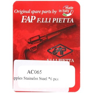 Kominki rewolwerowe Pietta Stainless Steel 6szt (AC065) Pietta Firearms