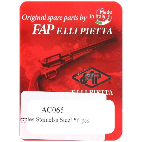 Kominki rewolwerowe Pietta Stainless Steel 6szt (AC065) Pietta Firearms