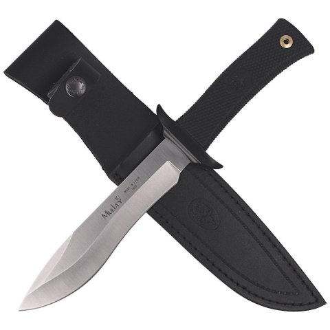 Nóż Muela 55-16 Black Rubber, Satin 420H Muela