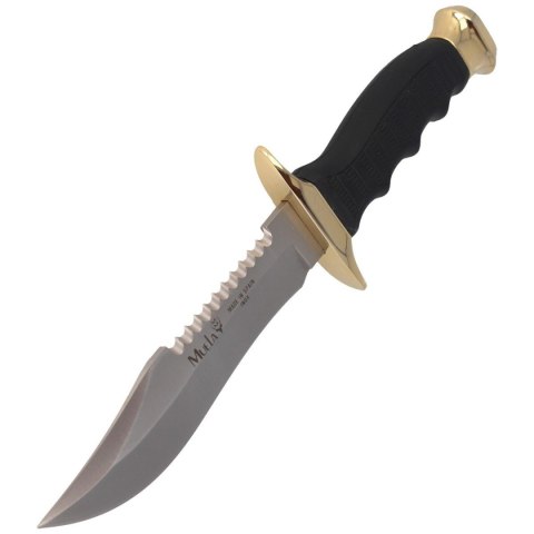 Nóż Muela 85-140 Black Rubber, Satin 420H Muela
