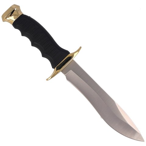 Nóż Muela 85-160 Black Rubber, Satin 420H Muela