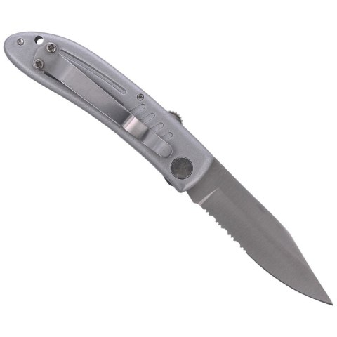 Nóż automatyczny Everts Solingen Predator Grey Aluminium, Satin AISI 420C (501905) Everts Solingen