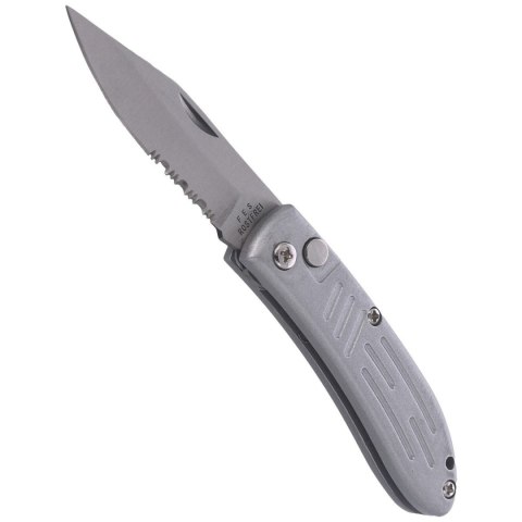 Nóż automatyczny Everts Solingen Predator Grey Aluminium, Satin AISI 420C (501905) Everts Solingen