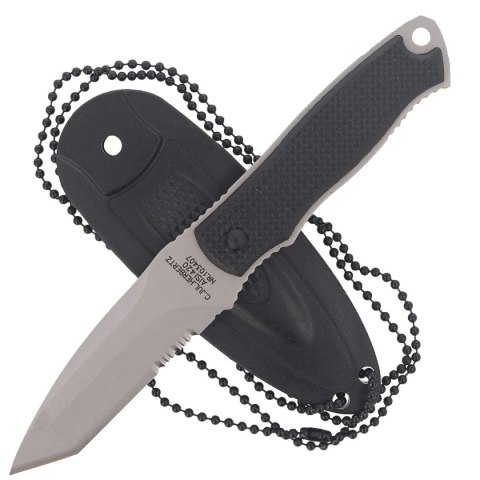 Nóż na szyję Herbertz CJH Neck Knife Black ABS, Satin 420 (103407) Herbertz GmbH