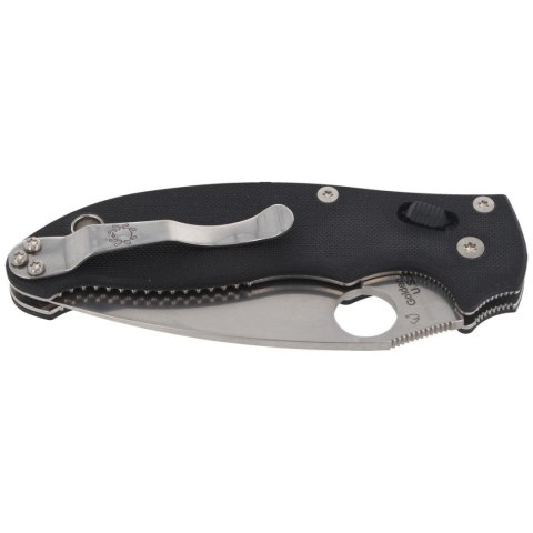 Nóż składany Spyderco Manix 2 Black G10, Satin CPM S30V by Eric Glesser (C101GP2) Spyderco Inc.