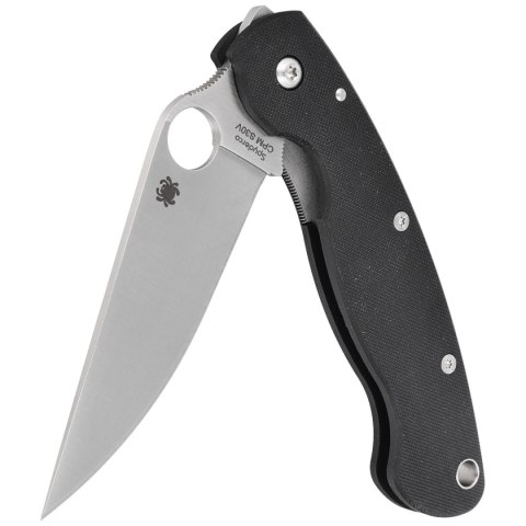Nóż składany Spyderco Military Black G10, Satin CPM S30V by Sal Glesser (C36GPE) Spyderco Inc.