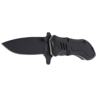 Nóż składany pólautomatyczny Herbertz Solingen Black Aluminium, Black Blade (228912) Herbertz GmbH