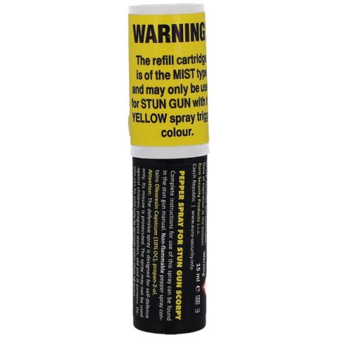 Wkład z gazem OC ESP do paralizatora (SCORPY SPRAY OC) ESP - Euro Security Products