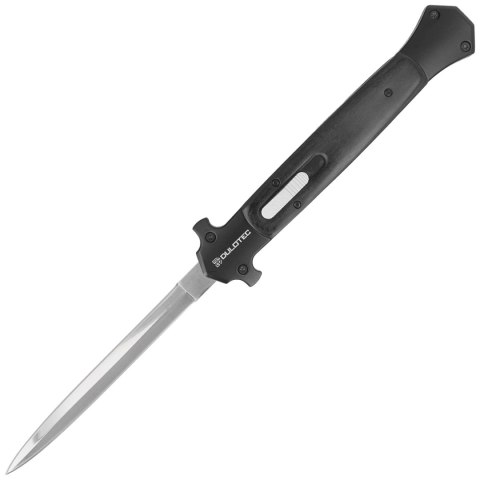 Nóż automatyczny Dulotec OTF Italian Stiletto Black Aluminium, Satin 3Cr13MoV (K186A) Dulotec