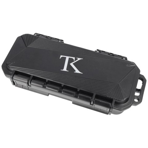 Nóż automatyczny OTF TacKnives TAKCOM Vigor V2 Black G10 / Black Aluminum, Satin 154CM TacKnives