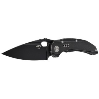 Nóż składany Bestech Exploit Black Stonewashed Titanium, Black Stonewashed S35VN by Todd Knife and Tool (BT2005C) Bestech Knives