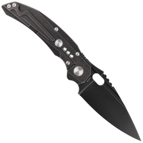 Nóż składany Bestech Exploit Black Titanium/CF, Black Stonewashed CPM S35VN by Todd Knife and Tool (BT2005G) Bestech Knives