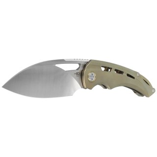 Nóż składany Bestech Fairchild Gold Titanium, Satin by Hand CPM S35VN by Kombou (BT2202D) Bestech Knives