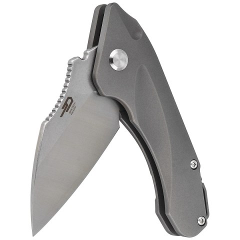 Nóż składany Bestech Goblin Grey Titanium, Stonewashed / Satin CPM S35VN (BT1711C) Bestech Knives