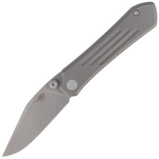 Nóż składany Bestech Icarus Dark Stonewashed Titanium, Dark Bead Blasted/Stonewashed M390 by Nick Rogers (BT2302D) Bestech Knives