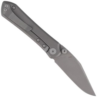 Nóż składany Bestech Icarus Dark Stonewashed Titanium, Dark Bead Blasted/Stonewashed M390 by Nick Rogers (BT2302D) Bestech Knives