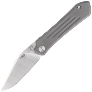 Nóż składany Bestech Icarus Dark Stonewashed Titanium, Satin M390 by Nick Rogers (BT2302C) Bestech Knives