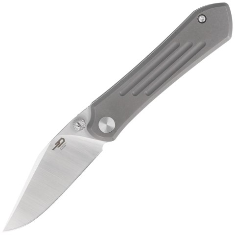 Nóż składany Bestech Icarus Dark Stonewashed Titanium, Satin M390 by Nick Rogers (BT2302C) Bestech Knives