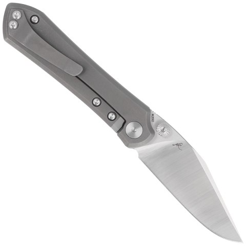 Nóż składany Bestech Icarus Dark Stonewashed Titanium, Satin M390 by Nick Rogers (BT2302C) Bestech Knives
