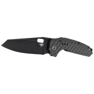 Nóż składany Bestech Nyxie Black Titanium/Carbon Fiber, Black Stonewashed CPM S35VN by Todd Knife and Tool (BT2209D) Bestech Knives