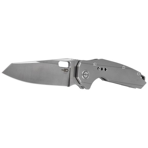 Nóż składany Bestech Nyxie Grey Titanium, Stonewashed/Satin CPM S35VN by Todd Knife and Tool (BT2209A) Bestech Knives