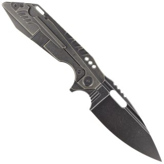 Nóż składany Bestech Shodan Black Titanium, Black Stonewashed CPM S35VN by Todd Knife and Tool (BT1910B) Bestech Knives