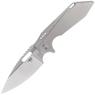 Nóż składany Bestech Shodan Grey Titanium, Stonewashed / Satin CPM S35VN by Todd Knife and Tool (BT1910A) Bestech Knives