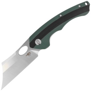 Nóż składany Bestech Skirmish Green / Black G10, Satin D2 (BG44A) Bestech Knives