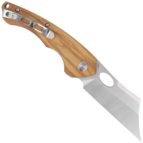 Nóż składany Bestech Skirmish Natural Olivewood, Satin 154CM (BL06B) Bestech Knives