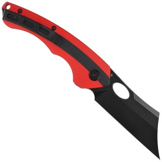 Nóż składany Bestech Skirmish Red / Black G10, Black Stonewashed D2 (BG44D) Bestech Knives