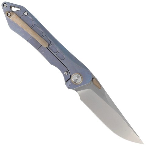 Nóż składany Bestech Supersonic Blue Titanium, Stonewashed / Satin CPM S35VN (BT1908B) Bestech Knives