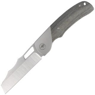Nóż składany Bestech Syn Grey Titanium / Black Canvas Micarta, Hand Rubbed Stonewashed / Satin Elmax by Evolved EDC (BT2306B) Bestech Knives