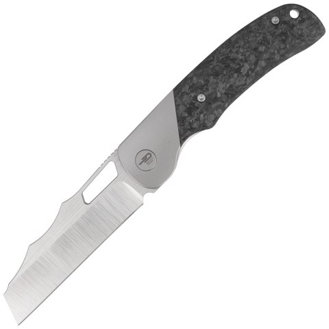Nóż składany Bestech Syn Grey Titanium / Marble Carbon Fiber, Hand Rubbed Satin Elmax by Evolved EDC (BT2306A) Bestech Knives