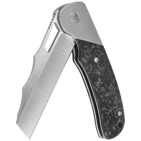 Nóż składany Bestech Syn Grey Titanium / Marble Carbon Fiber, Hand Rubbed Satin Elmax by Evolved EDC (BT2306A) Bestech Knives