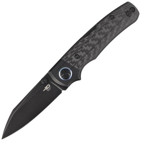 Nóż składany Bestech Tonic Black Titanium/Carbon Fiber, Black Stonewashed M390 by Colin Maisonpierre (BT2204E) Bestech Knives