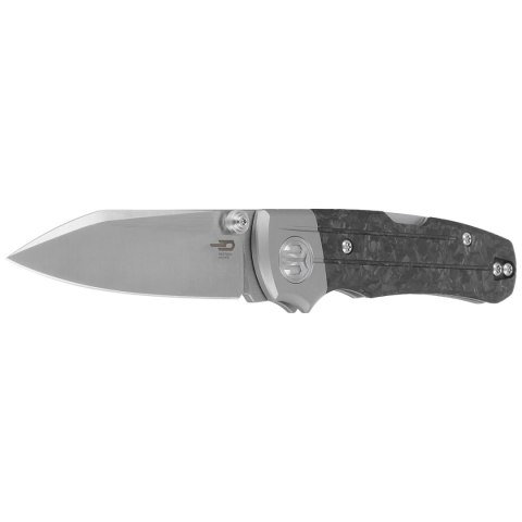 Nóż składany Bestech Tonic Grey Titanium/Marbled Carbon Fiber, Satin M390 by Colin Maisonpierre (BT2204D) Bestech Knives