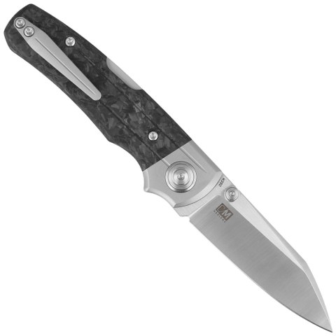 Nóż składany Bestech Tonic Grey Titanium/Marbled Carbon Fiber, Satin M390 by Colin Maisonpierre (BT2204D) Bestech Knives