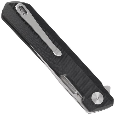 Nóż składany Bestechman Dundee Black G10, Stonewashed / Satin D2 by Ostap Hel (BMK01A) Bestechman by Bestech Knives