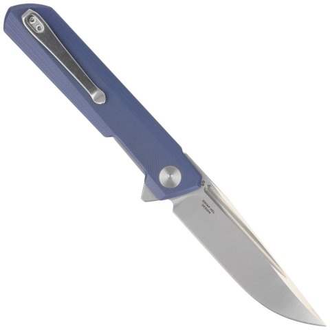 Nóż składany Bestechman Dundee Grey G10, Stonewashed / Satin D2 by Ostap Hel (BMK01C) Bestechman by Bestech Knives