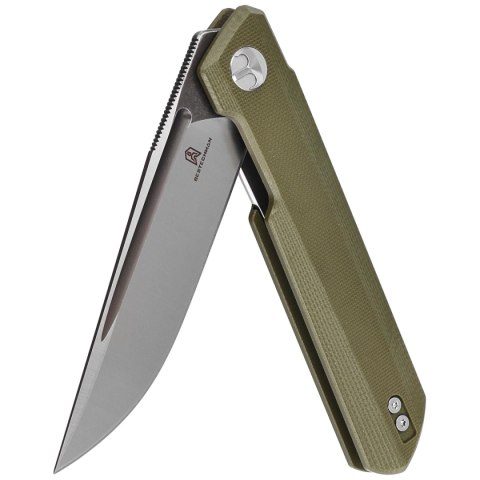 Nóż składany Bestechman Dundee OD Green G10, Grey PVD / Satin D2 by Ostap Hel (BMK01E) Bestechman by Bestech Knives