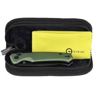 Nóż składany Civivi Altus Green Aluminum, Black Stonewashed Nitro-V (C20076-5) Civivi by WE Knife