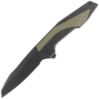 Nóż składany Civivi Hypersonic Black Steel / OD Green G10, Black Stonewashed 14C28N by Gustavo T. Cecchini (C22011-1) Civivi by WE Knife