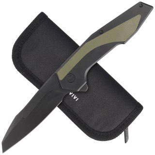 Nóż składany Civivi Hypersonic Black Steel / OD Green G10, Black Stonewashed 14C28N by Gustavo T. Cecchini (C22011-1) Civivi by WE Knife