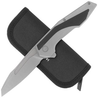 Nóż składany Civivi Hypersonic Gray Steel / Black G10, Gray Stonewashed 14C28N by Gustavo T. Cecchini (C22011-2) Civivi by WE Knife