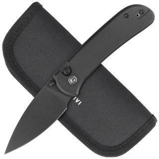 Nóż składany Civivi Qubit Black Aluminum, Black Stonewashed 14C28N (C22030E-1) Civivi by WE Knife