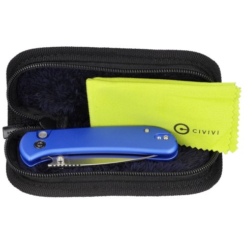 Nóż składany Civivi Qubit Bright Blue Aluminum, Satin 14C28N (C22030E-3) Civivi by WE Knife