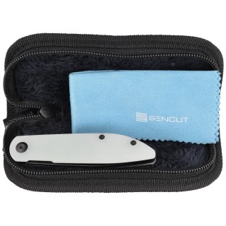 Nóż składany Sencut Bocll II Natural G10, Black Stonewashed D2 by Brad Zinker (S22019-2) Sencut by We Knife