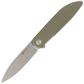 Nóż składany Sencut Bocll II OD Green G10, Gray Stonewashed D2 by Brad Zinker (S22019-4) Sencut by We Knife