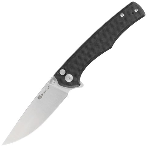 Nóż składany Sencut Crowley Black G10, Satin D2 (S21012-4) Sencut by We Knife