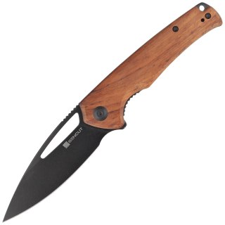 Nóż składany Sencut Mims Guibourtia Wood, Black Stonewashed 9Cr18MoVS (S21013-4) Sencut by We Knife